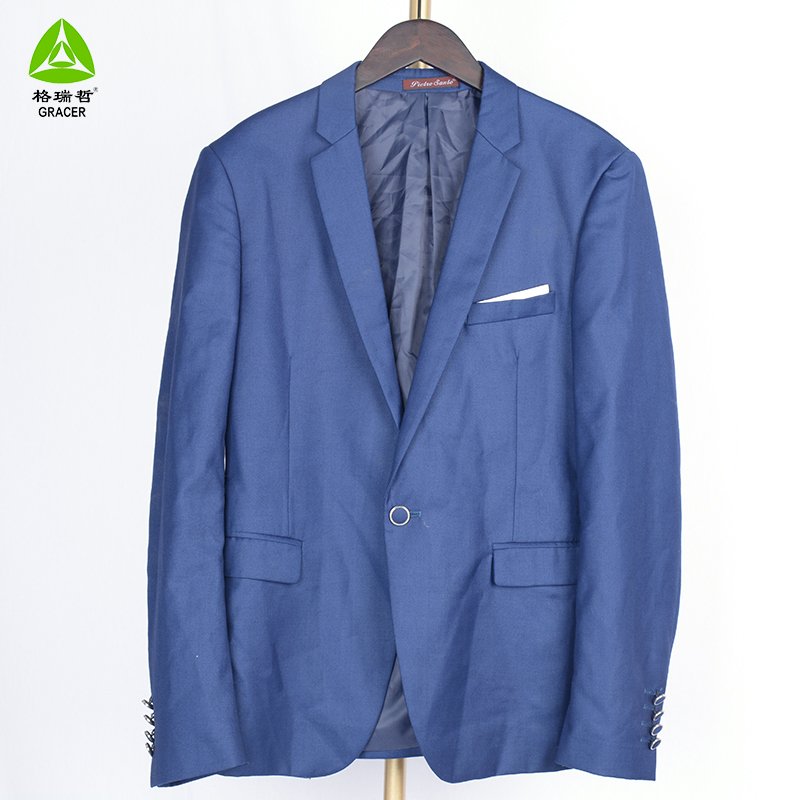 Thrift Branded Men Suit Slim Fit Second Hand Uk Used Clothes Wholesale Bales Clothes From Uk 45Kg-50Kg Men