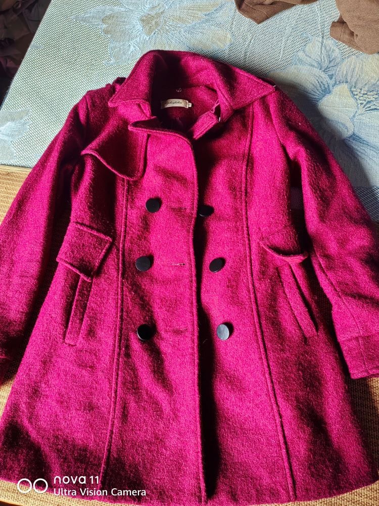 Wholesale Second-hand Clothes Winter Women Tweed Worsted Woolen Coat Thick Mixed Sales Used Clothing