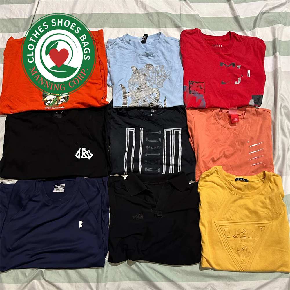 luxury designer used T-shirt wholesale used branded Men's coat used clothes bales used clothes branded second hand clothing