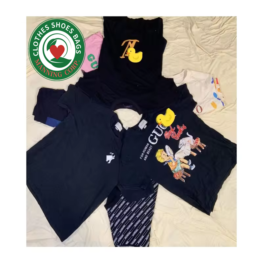 luxury designer used T-shirt wholesale used branded Men's coat used clothes bales used clothes branded second hand clothing