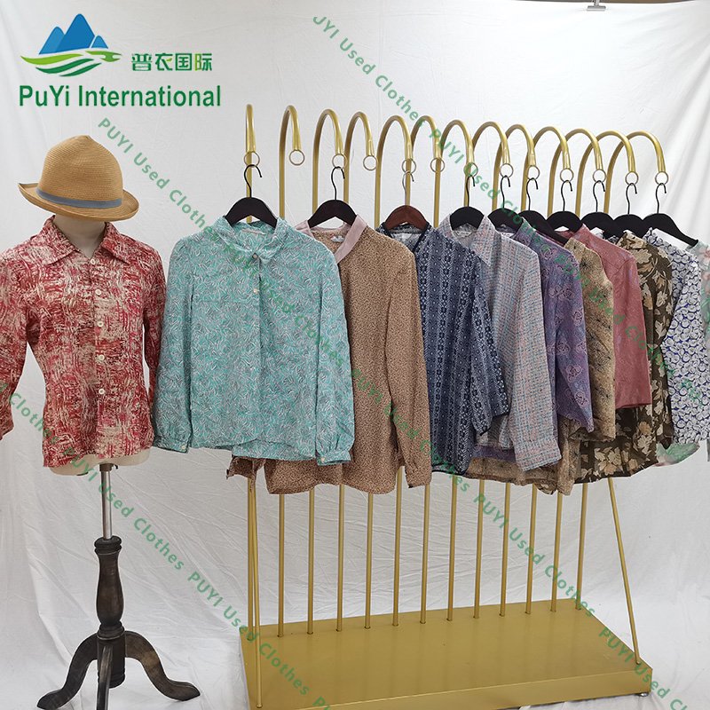 summer elderly old shirts good used clothing used clothes in bales for sale