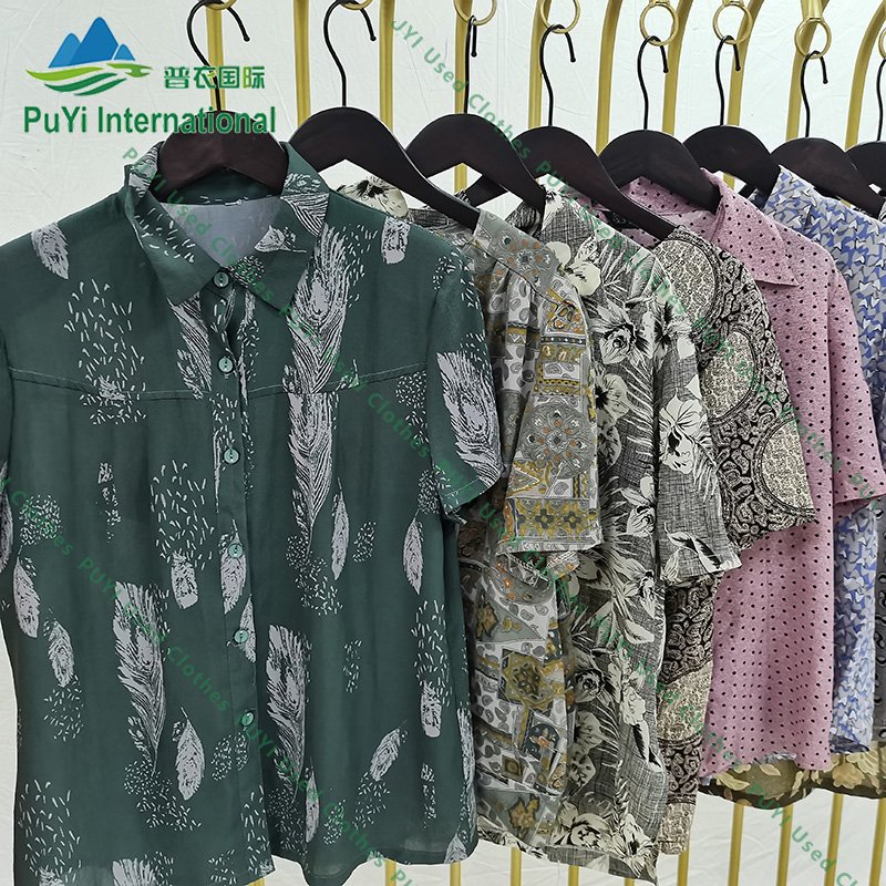 summer elderly old shirts good used clothing used clothes in bales for sale