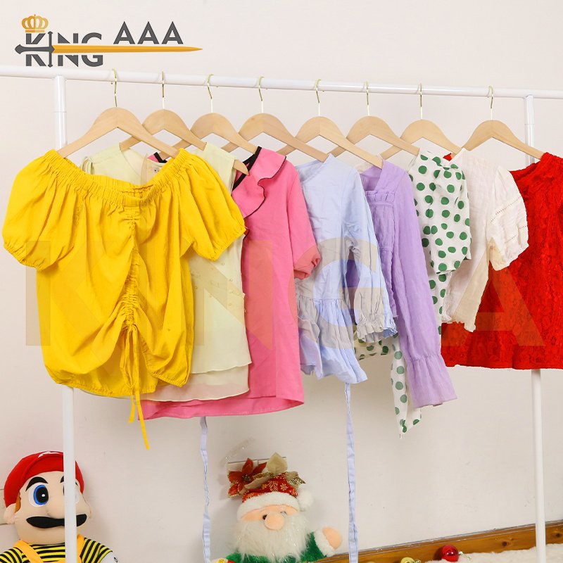 Best quality BEA supplier second hand clothes ladies blouse crop top women used clothes london