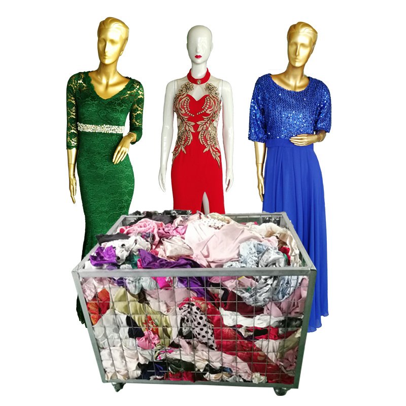 Second bale used clothes used bag used clothes apparel gown Wholesale Cheap Used Clothes Bales Cheap Factory Bundle Used Clothes