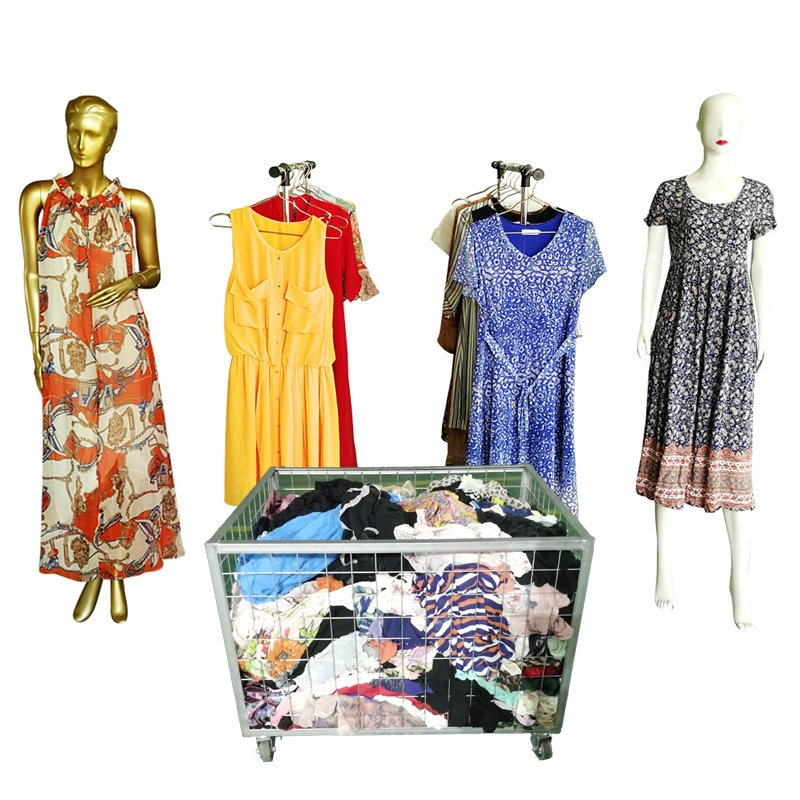 Second bale used clothes used bag used clothes apparel gown Wholesale Cheap Used Clothes Bales Cheap Factory Bundle Used Clothes