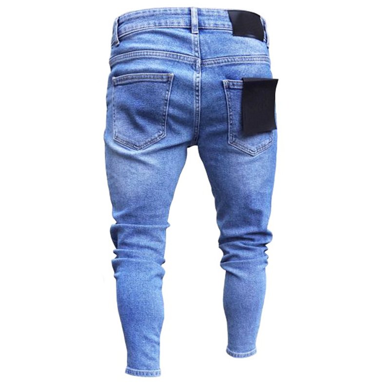 2023 New men and women Jeans Business Straight Sleeve Elastic Loose Retro Wash High End men and women Jeans Factory Direct Sales