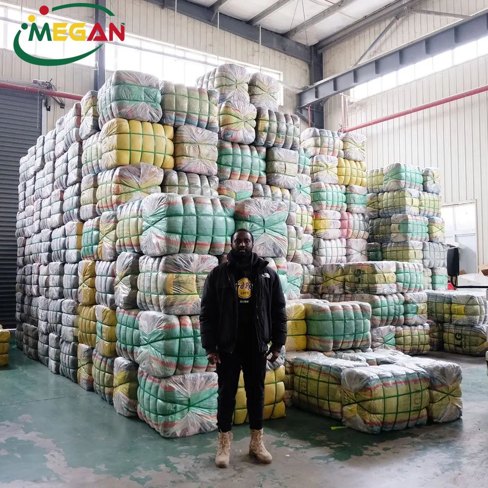 Megan Wholesale High Quality Branded Second Hand Blouse Bales Female Used Clothes