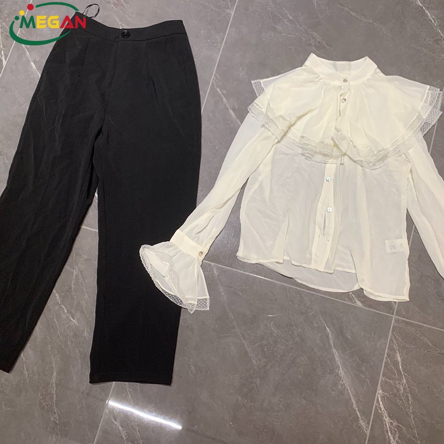 Megan Wholesale High Quality Branded Second Hand Blouse Bales Female Used Clothes