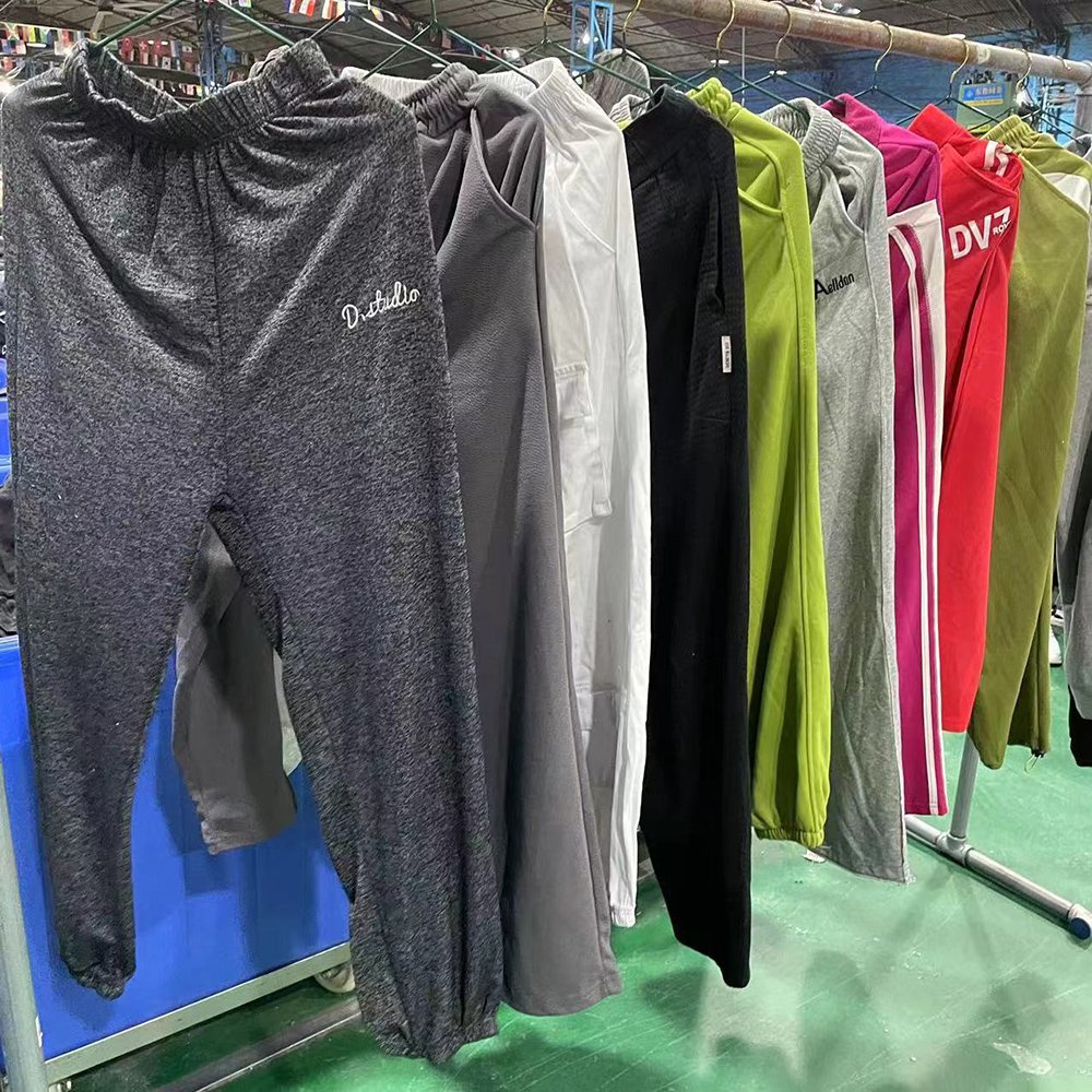 Plain Blank Sweat pants Jogger Heavy weight Cut Sew Thick Cotton Heavyweight Men Sweatpants Stock
