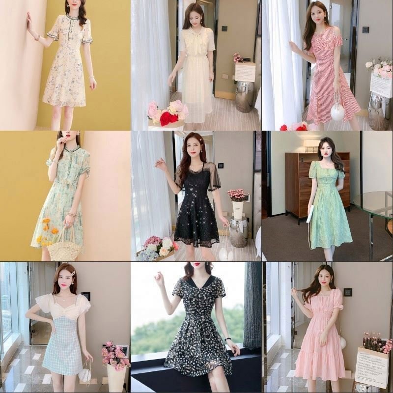 Summer Used Clothes Women Mixed Second Hand Clothes Low Price Sale Women Dress