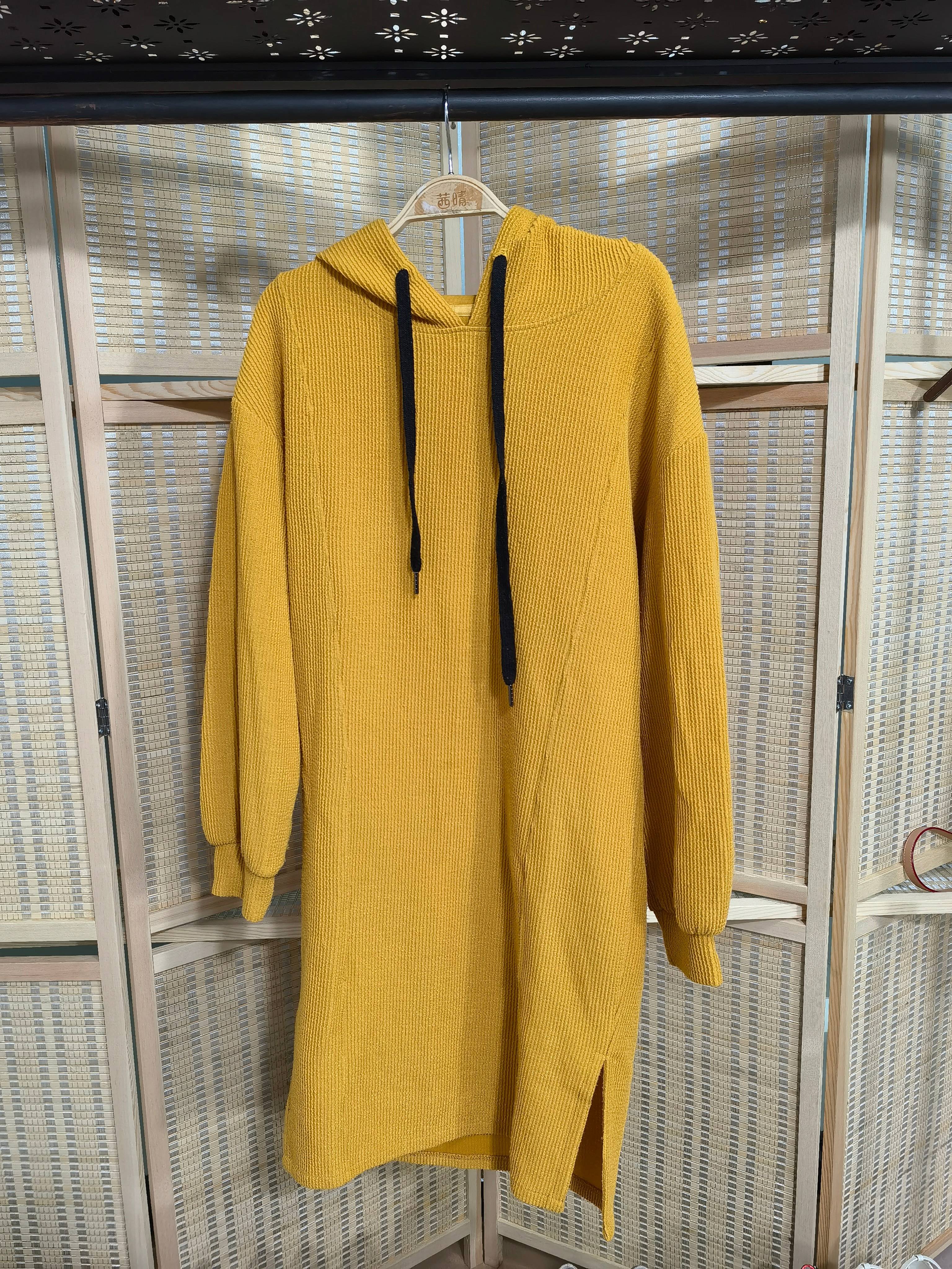 Wholesale High Quality Unisex Fashion Winter Long Second Hand Hooded Sweatshirt Used Clothes