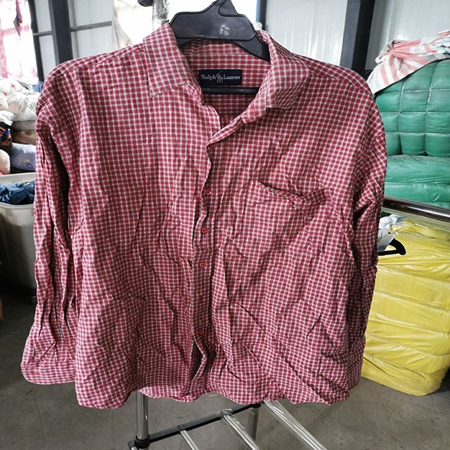 china factory wholesale summer fashion second hand clothing mixed second hand men's Shirt cheap used clothing