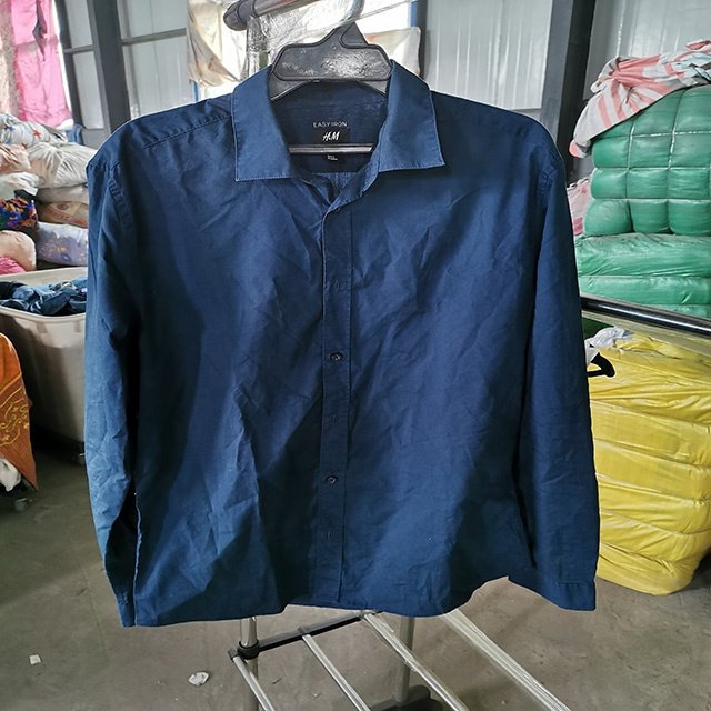 china factory wholesale summer fashion second hand clothing mixed second hand men's Shirt cheap used clothing