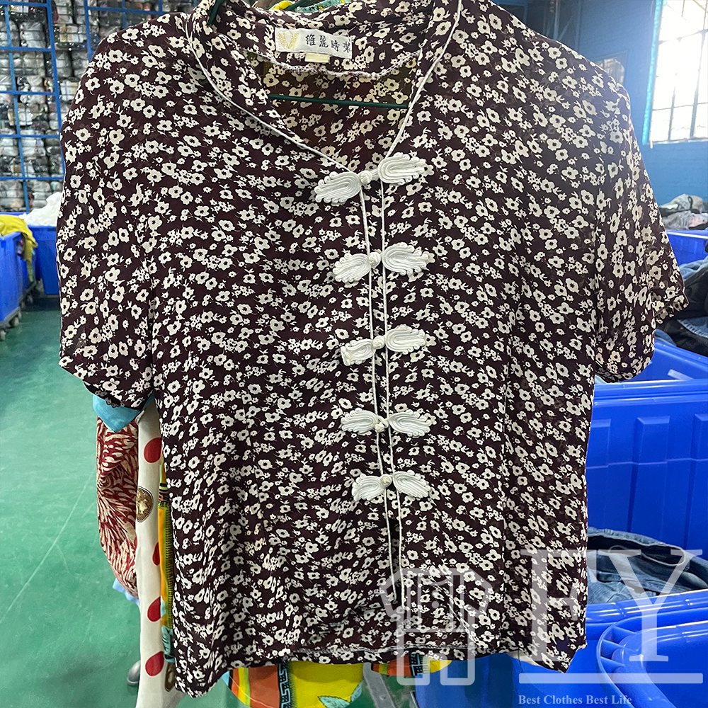 FengYang Ukay Floral Shirt Summer T-shirt Branded Used Clothes Bales for Men Women Used for Adult Grade A Clothes Used