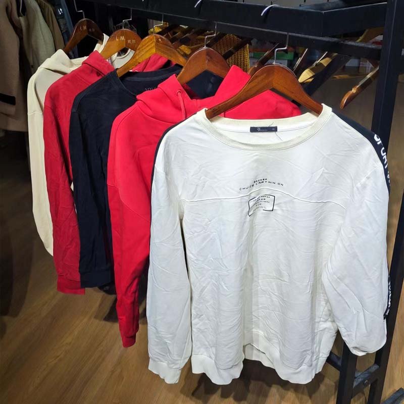 2023 fashionable used winter cotton clothes second-hand warm down jacket used clothing bales