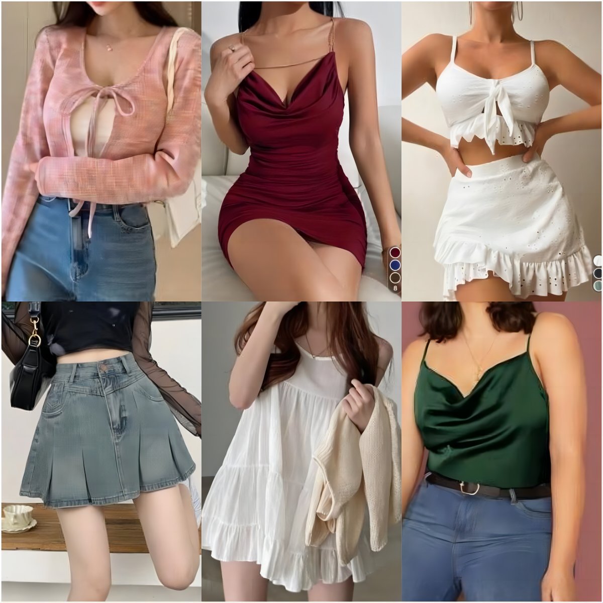 Fashion stock lot women mix clothes bale croptops bulk clothes assorted brand new