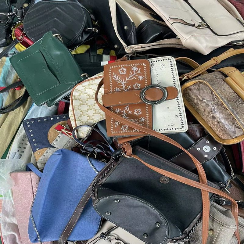 Wholesale Brand Used Bags 2nd Hand Shoulder handbag womens used clothes Assorted Used Women Bags