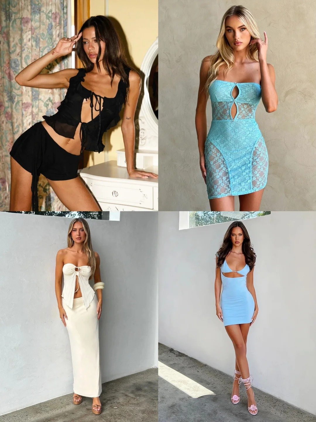2024 casual ropa night dresses, clothes roupas femininas baumwolle kleid, short evening dress for women
