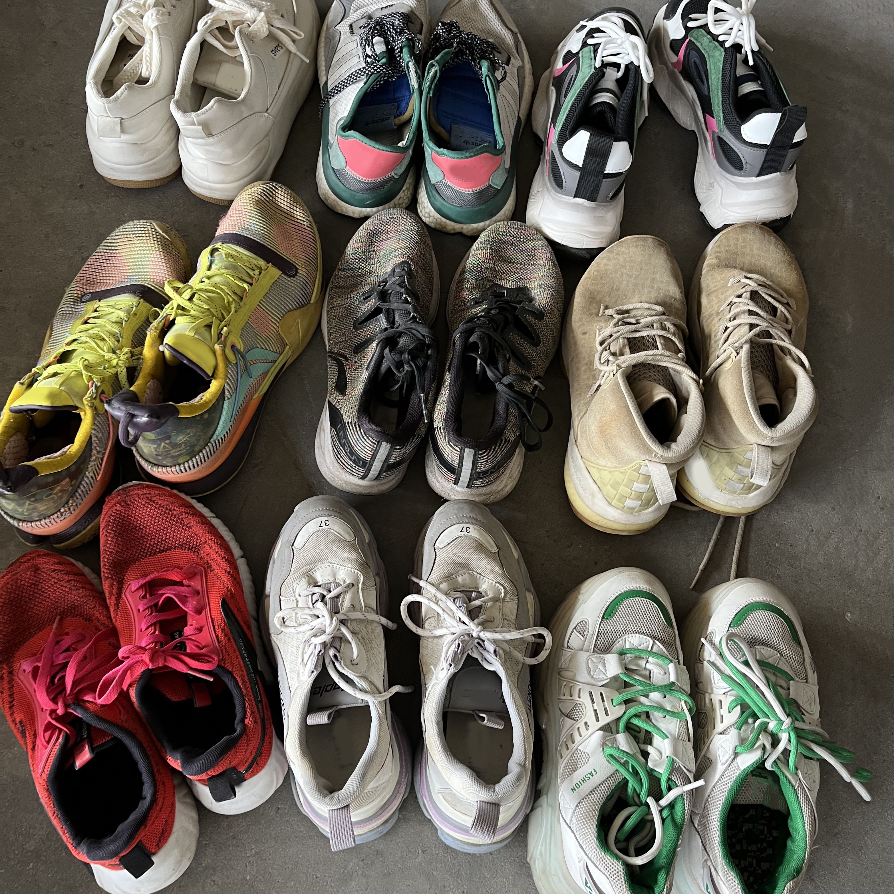 Cheap Used Shoes China Wholesale Top Grade Quality Mixed Sizes Second Hand Sport Sneakers Shoes For Men And Women For Africa