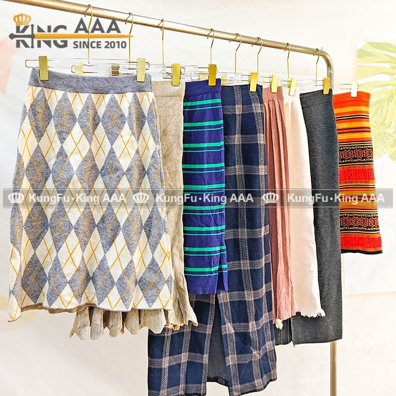 KINGAAA women's sweaters cardigan dress skirt kids wear clothing bale used clothes ropa usada second hand clothes for women