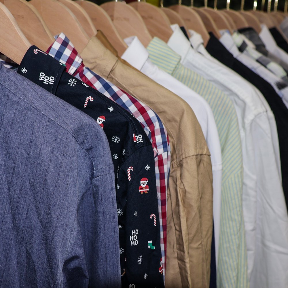 Hot Sale Premium Vintage Men Shirt Cotton Second Hand Summer Top Ukay Bale Trendy Used Clothes for Adults