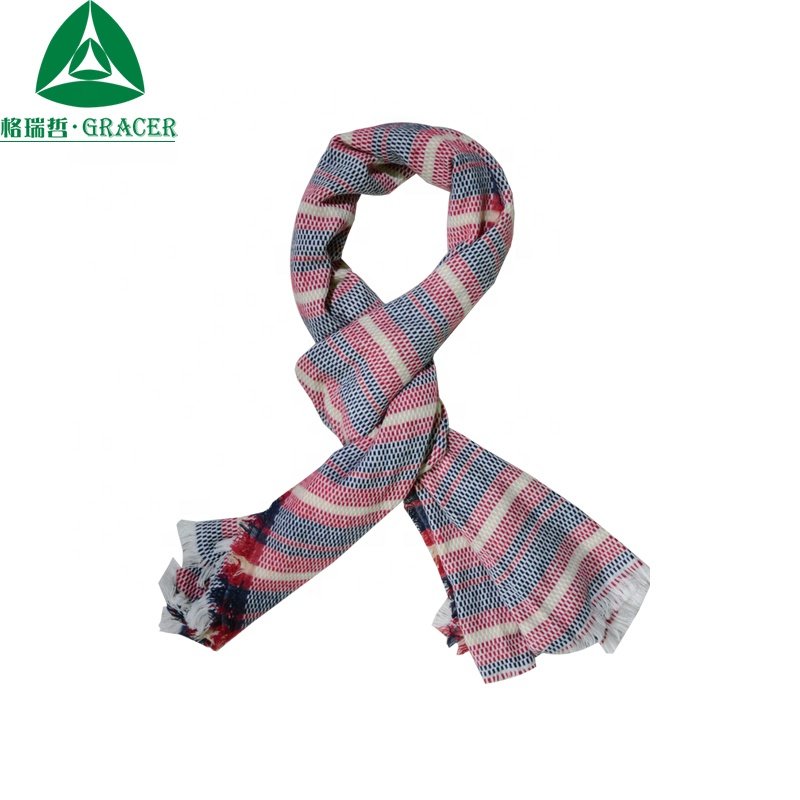 Young ladies woolen scarf 45kg bale used clothing second hand clothing