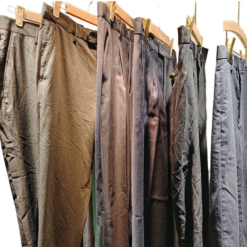 Factory Manufacturer Men Tropical Pants Thrift Clothes Used Clothes in Bale China Summer Casual Adults Bundle for Men Top Pants