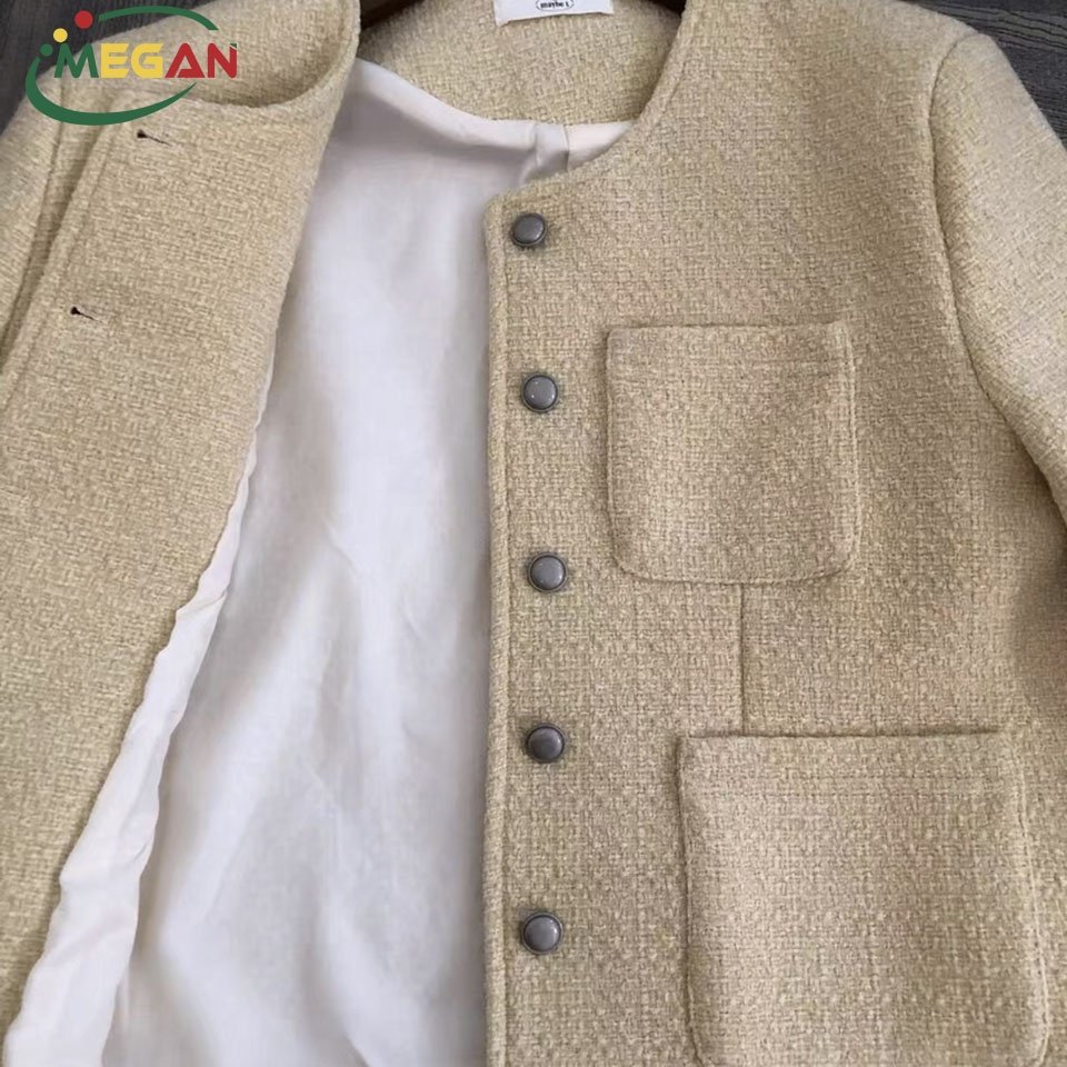 Megan Wholesale Bales Used Clothes Coats Winter Tweed Women Used Jackets For Lady