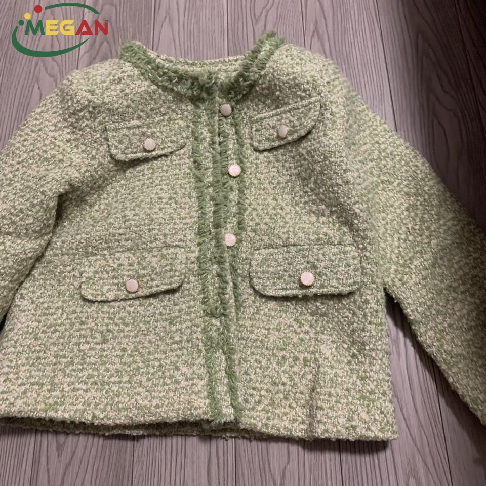 Megan Wholesale Bales Used Clothes Coats Winter Tweed Women Used Jackets For Lady