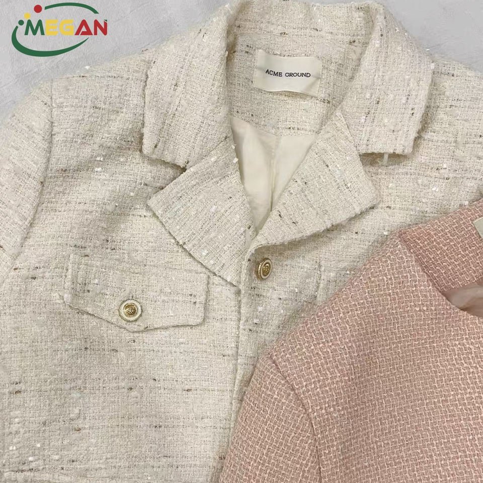 Megan Wholesale Bales Used Clothes Coats Winter Tweed Women Used Jackets For Lady