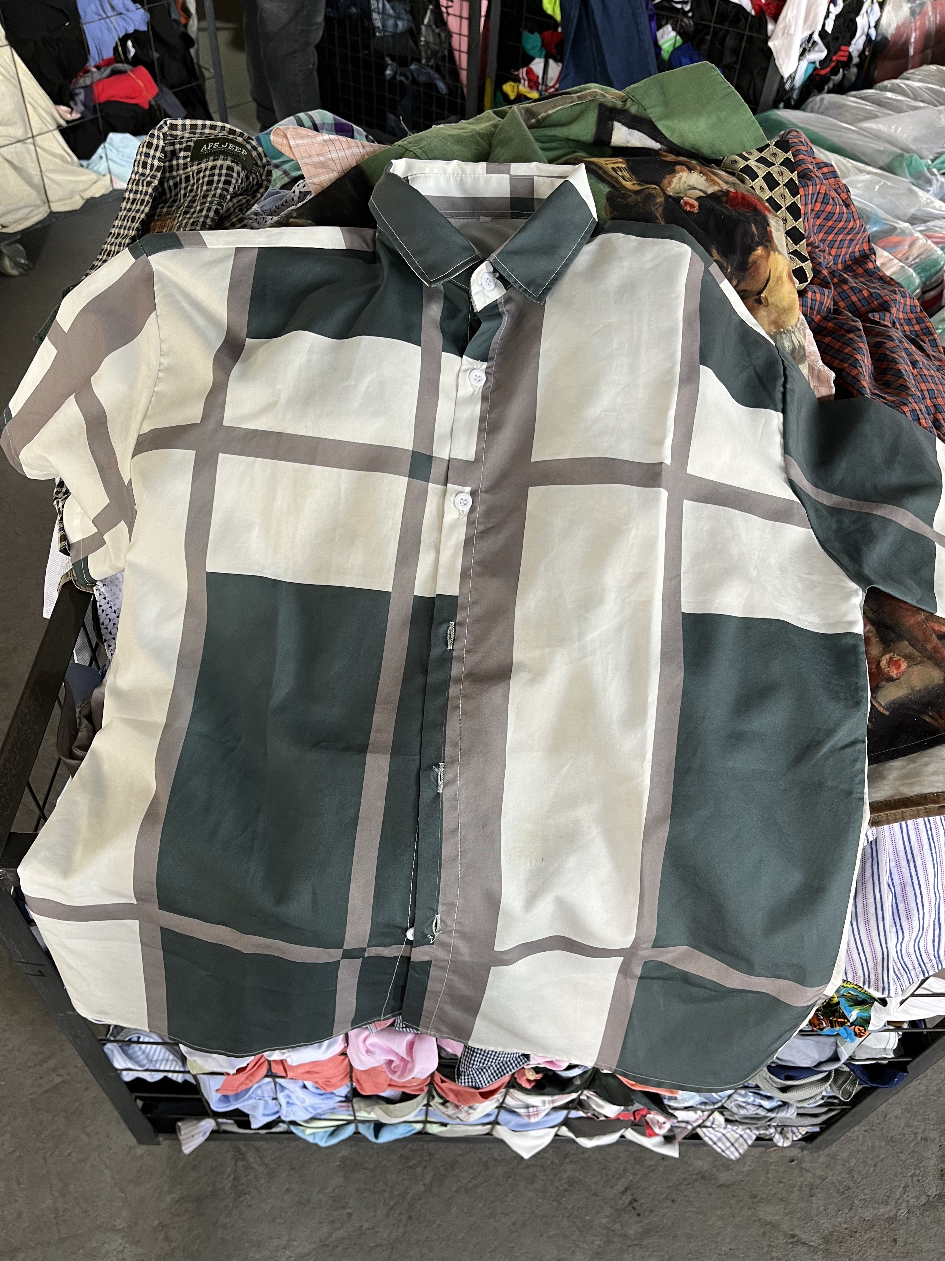 Used Men Shirt Short Sleeve USA Container Of Used Clothes In Bales Second Hand Clothes Dresses