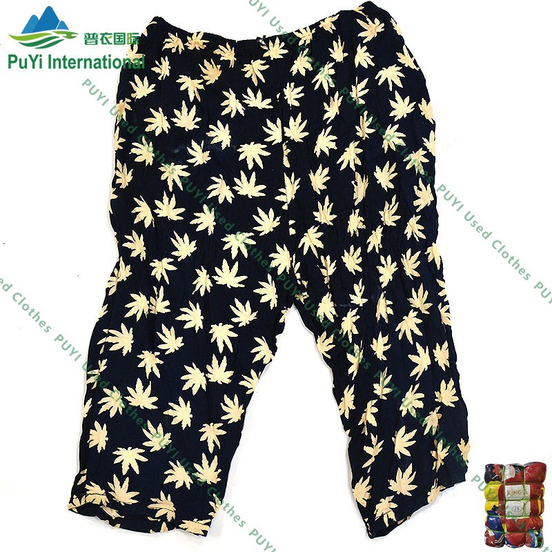 summer elderly pants used clothes bales second hand clothing usa used clothes for lady