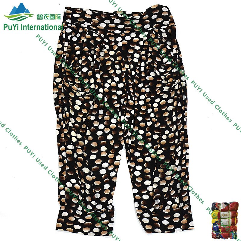 summer elderly pants used clothes bales second hand clothing usa used clothes for lady