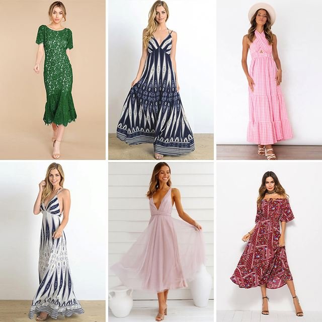 V-neck waist strap short sleeved floral dress long dress large clearance