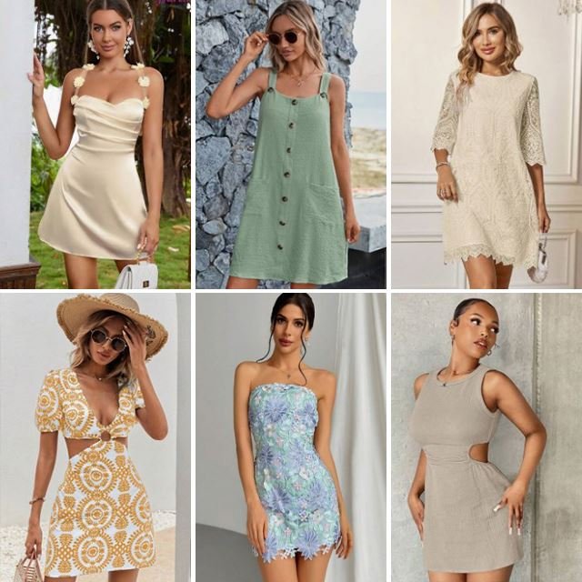 Wholesale of new women's clothing high-quality mixed matched dresses summer casual printed dresses inventory mixed and shipped