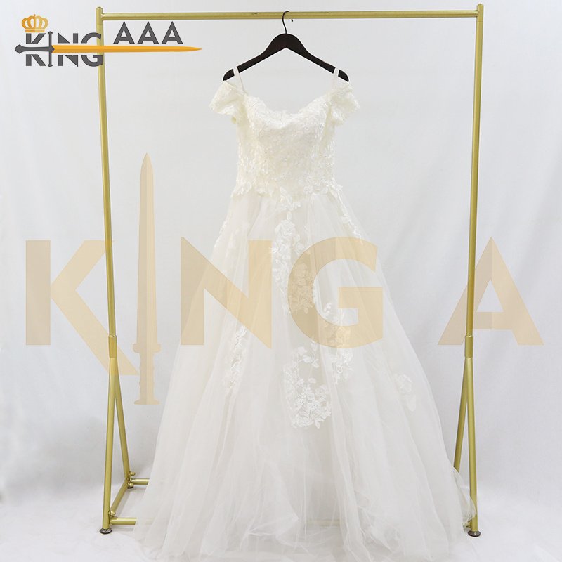 Deluxe dress used clothes 100kg per bale second hand ladies Wedding Dress