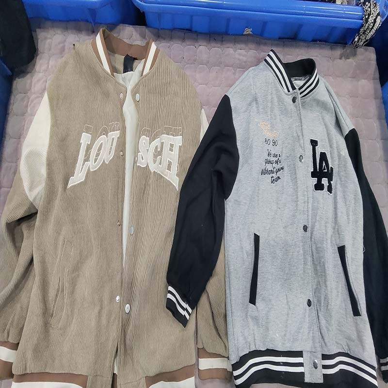 Ukay bales used clothes clothing bales baseball uniforms clothing manufacturers jackets