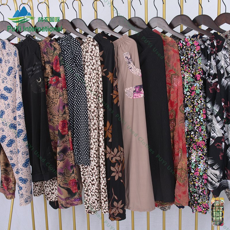 wholesale summer women elderly pants korean used clothes bales bulk second hand clothes for ladies