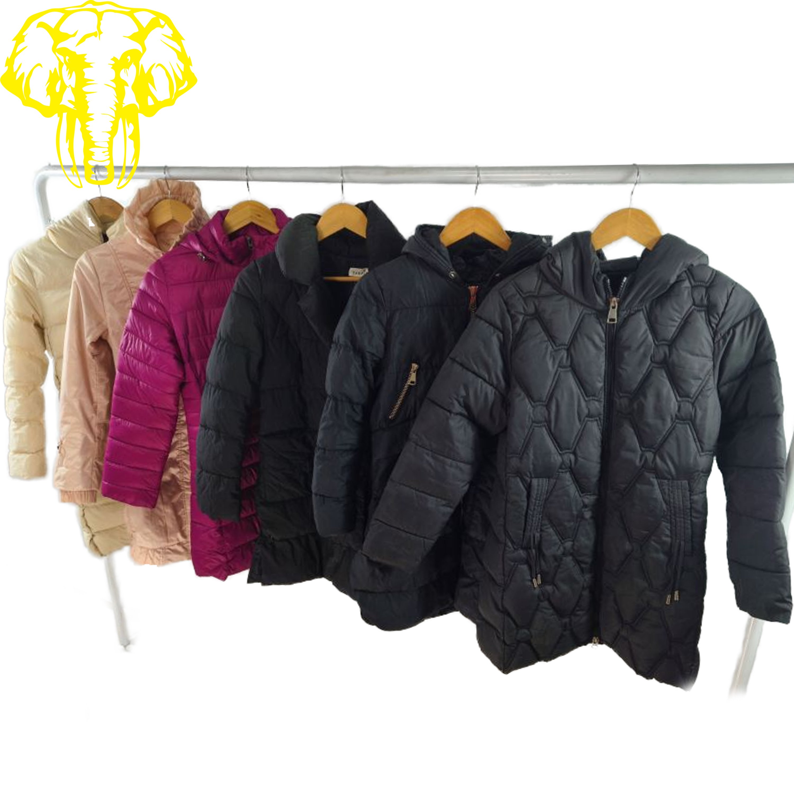 Ladies Summer Heavy Cotton Jacket Pacas De Ropa Used Brand Clothing XL Size Mixed Grade Adult Clothes in Bales