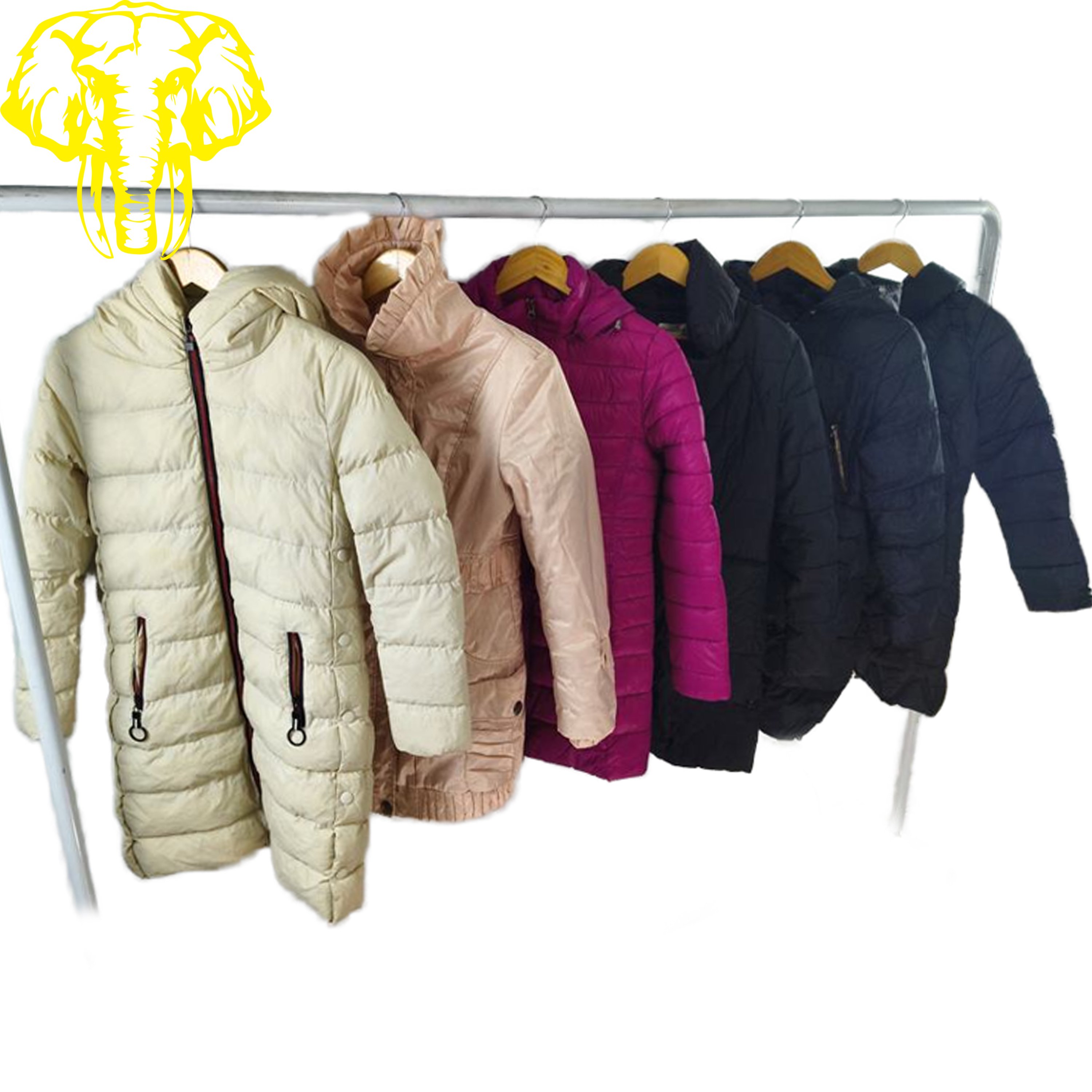 Ladies Summer Heavy Cotton Jacket Pacas De Ropa Used Brand Clothing XL Size Mixed Grade Adult Clothes in Bales