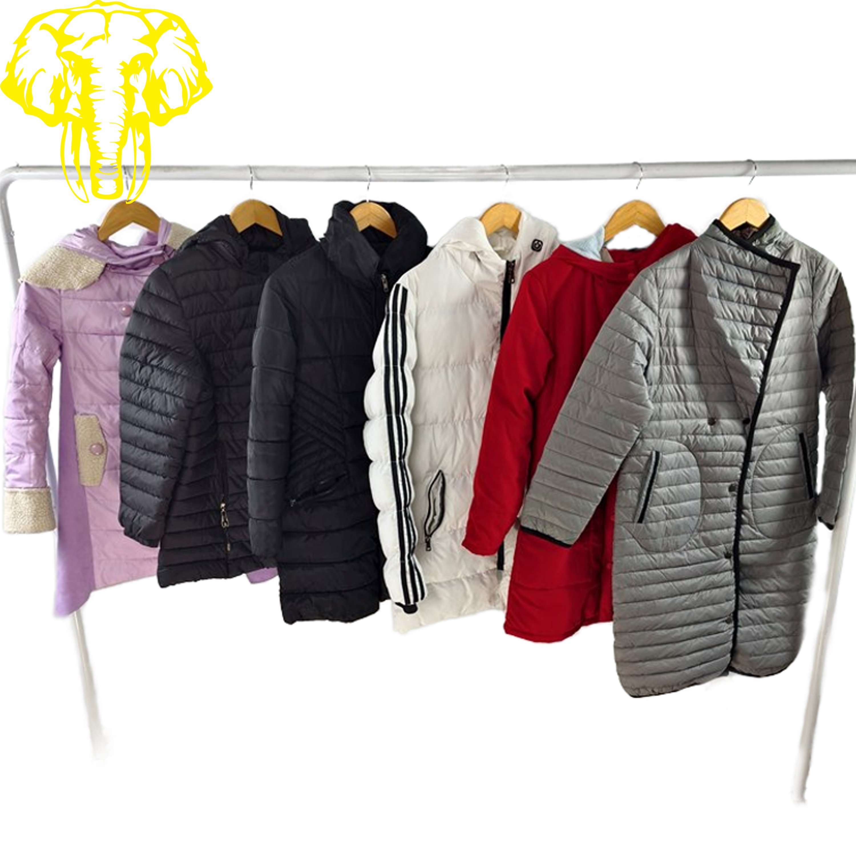 Ladies Summer Heavy Cotton Jacket Pacas De Ropa Used Brand Clothing XL Size Mixed Grade Adult Clothes in Bales