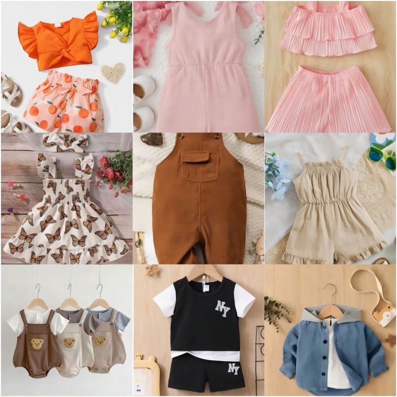 2024 Kids Clothes Drop Shipping Japan Used Clothing Bales Mixed Children Wear