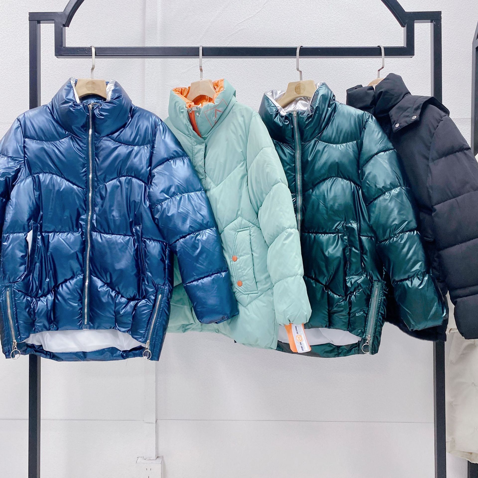 Cut Label Used Clothes Support One Piece Dropshipping Fashion Design Windproof Warm Second-hand Discount Clothesnd-hand Stock