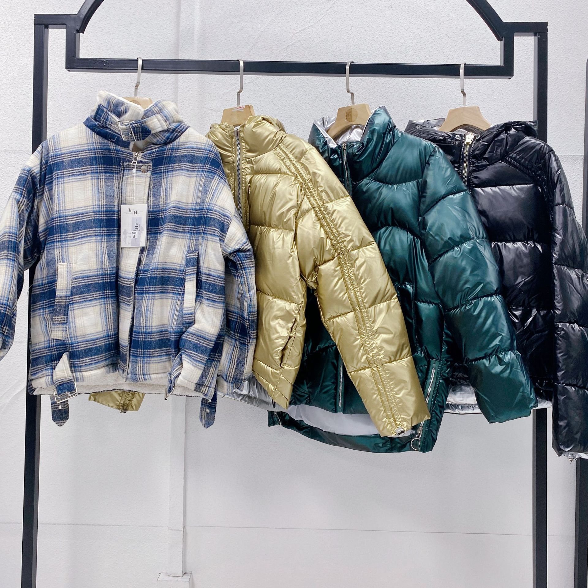 Cut Label Used Clothes Support One Piece Dropshipping Fashion Design Windproof Warm Second-hand Discount Clothesnd-hand Stock