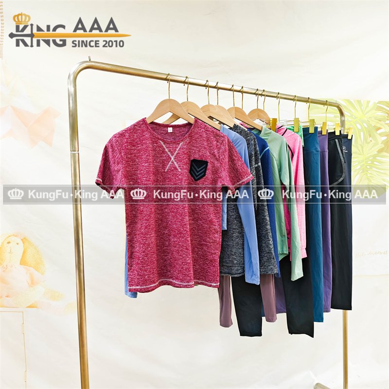 yoga shorts tops mixed ball import pakaian bekas used clothes bales second hand clothes bales from uk 45kg-50kg
