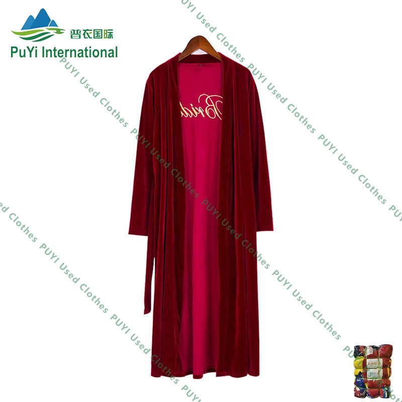 Winter nightgown used clothes us bales used clothes clothing second hand clothes bulk bag