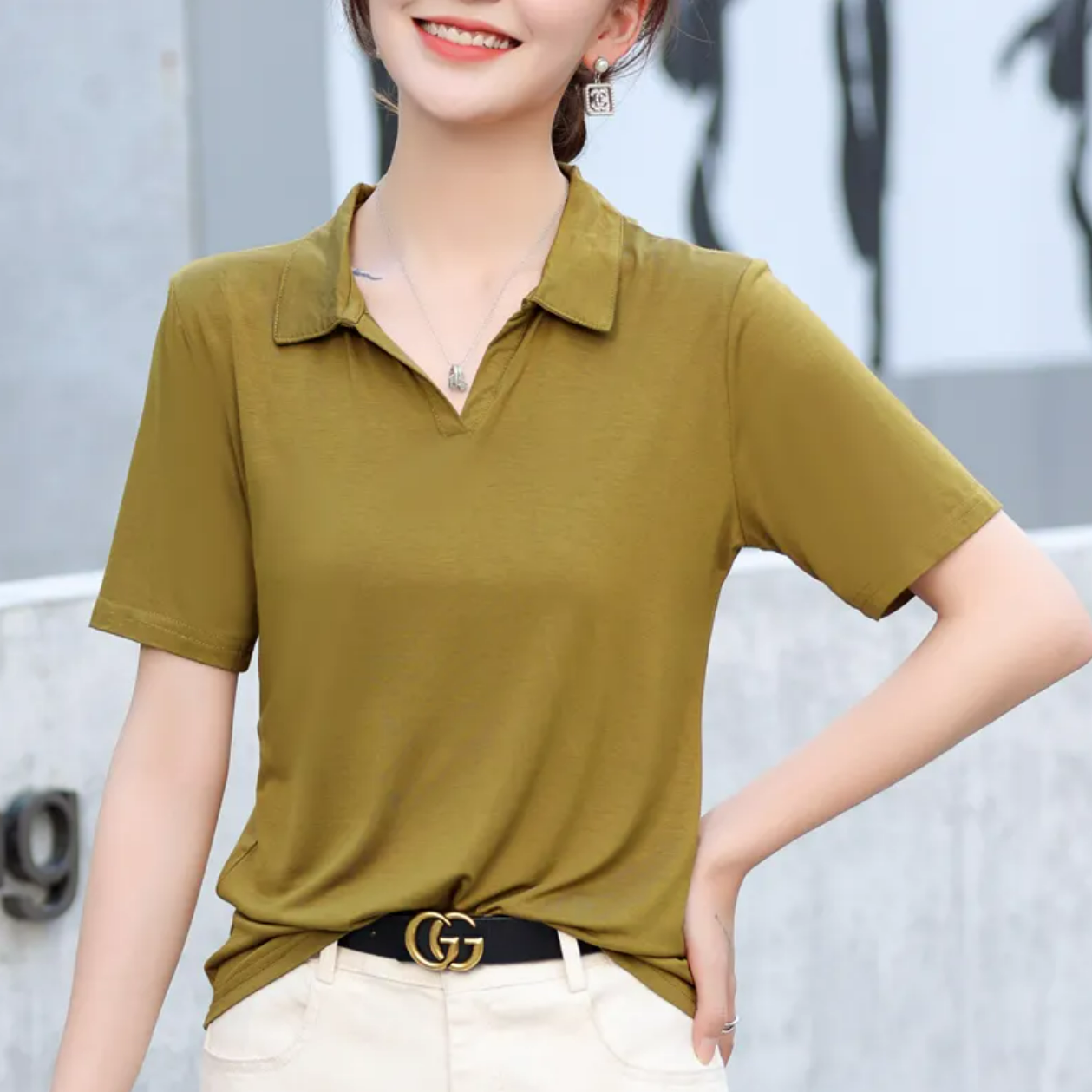 LADIES POLO SHIRT Wholesale Second-hand Clothing Used Clothes Mixed Shipment