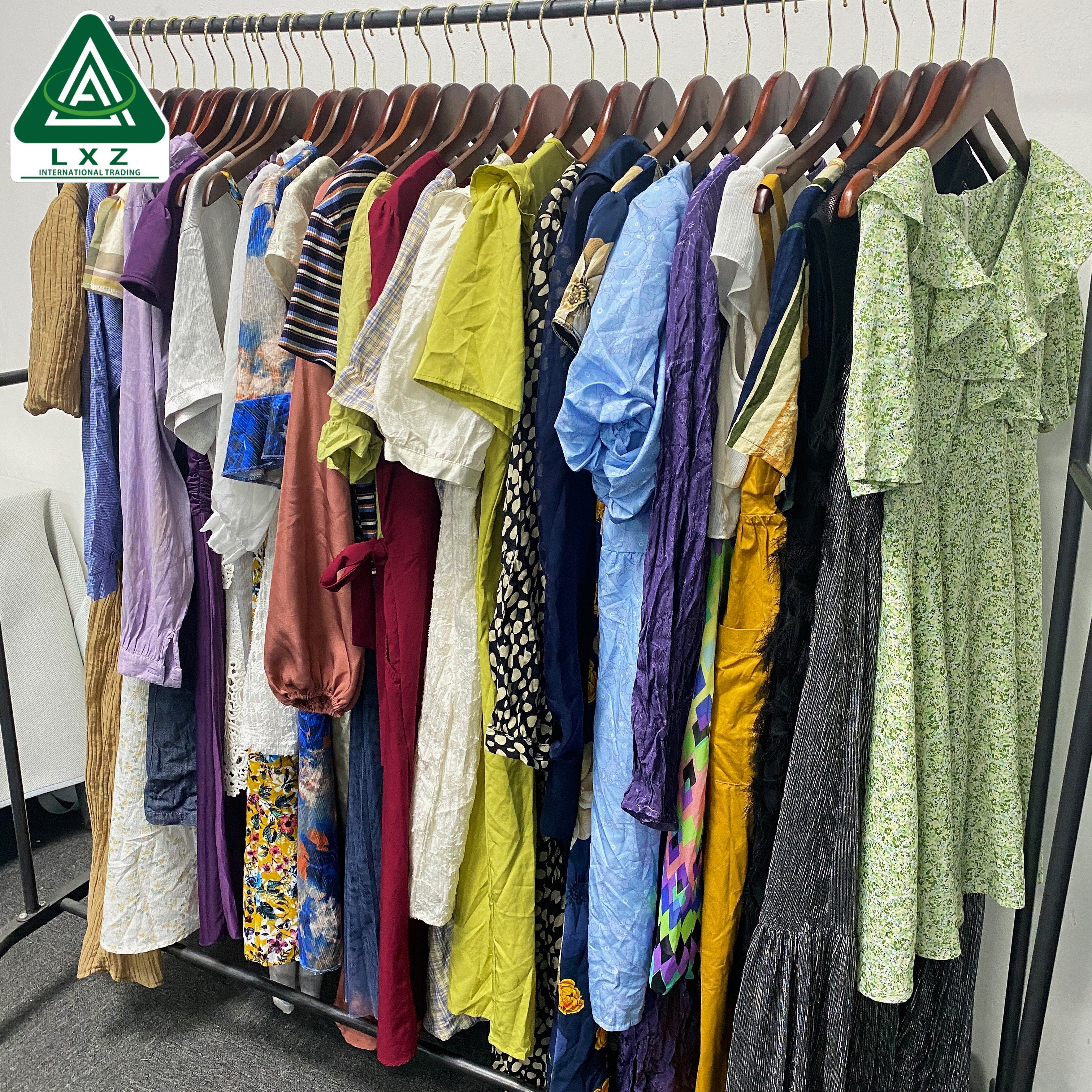 Used Clothes For Women In Summer High Quality Second Hand Lady Dress Used Lady Dress Wholesale