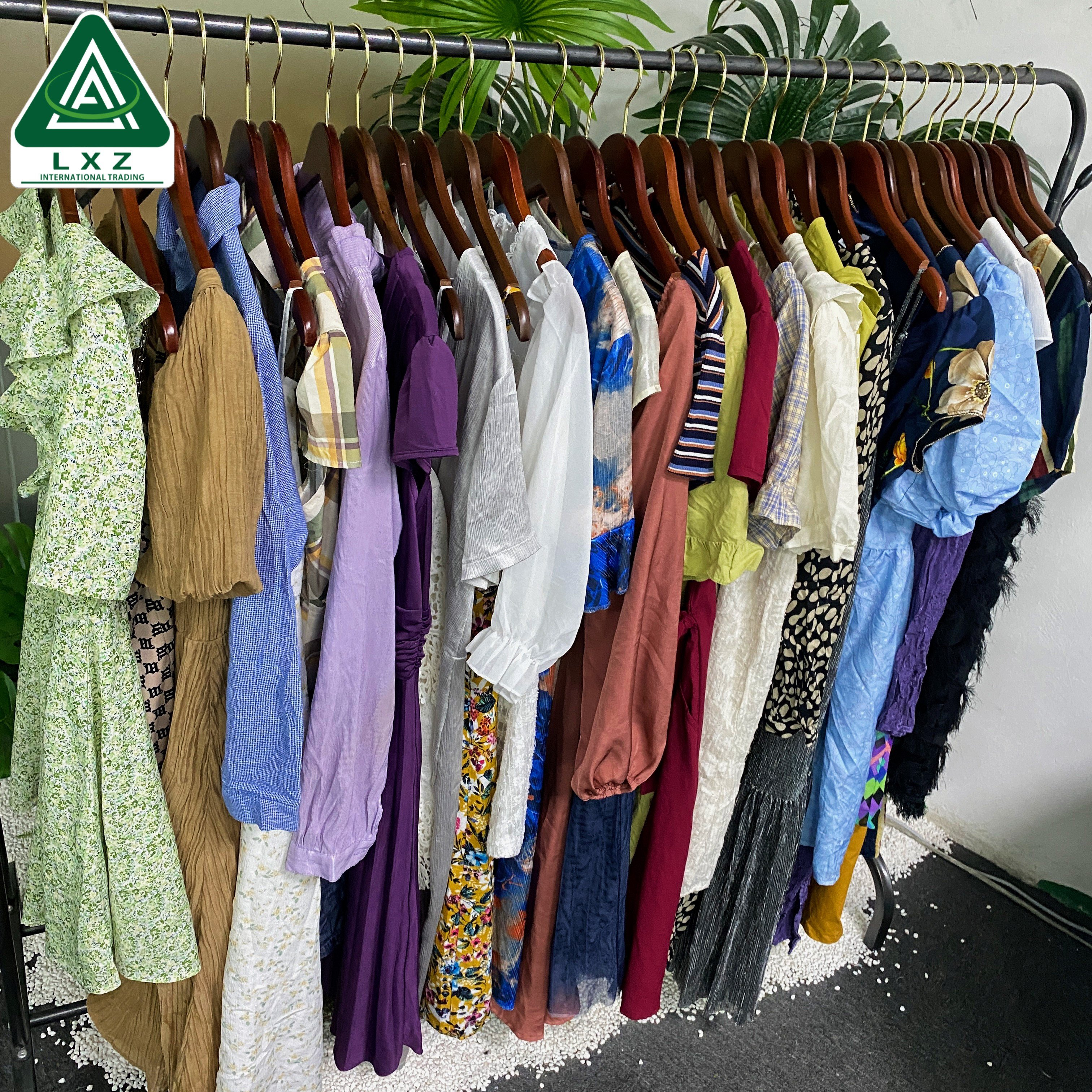 Used Clothes For Women In Summer High Quality Second Hand Lady Dress Used Lady Dress Wholesale