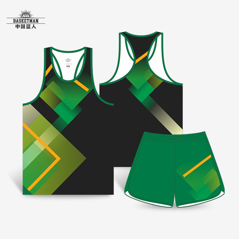 Basketman Wholesale custom team activities team name High quality track and field training uniforms Comfortable running clothes